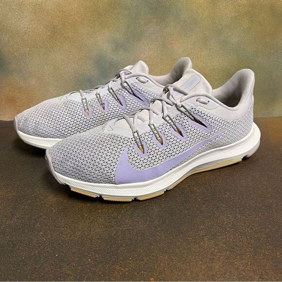 Nike Quest 2 Lilac Women’s Running Shoe Size 9.5M - Picture 3 of 13